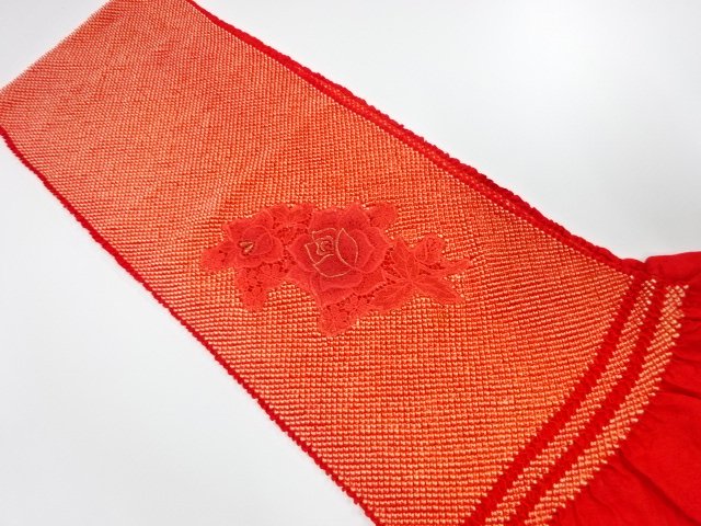 SILK Lace tie-dye obiage for furisode