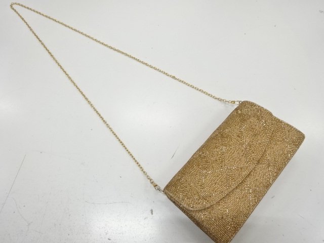 ビーズ　ショルダーバッグ