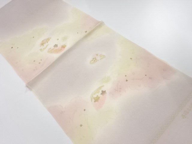 大特価品　未使用品　正絹　丹後ちりめん　帯揚げ