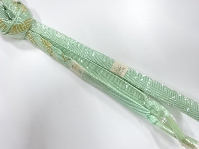 未使用品　正絹　手組帯締め
