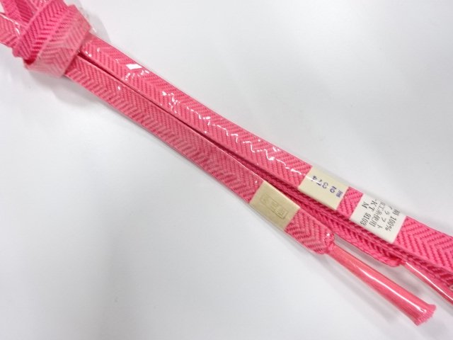 未使用品　正絹　手組帯締め