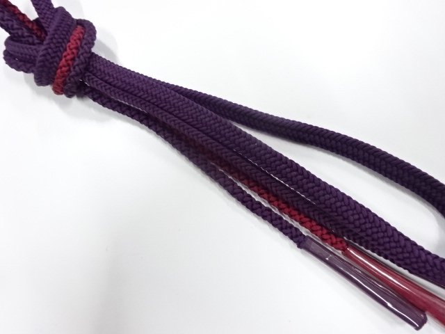 未使用品　正絹　手組帯締め