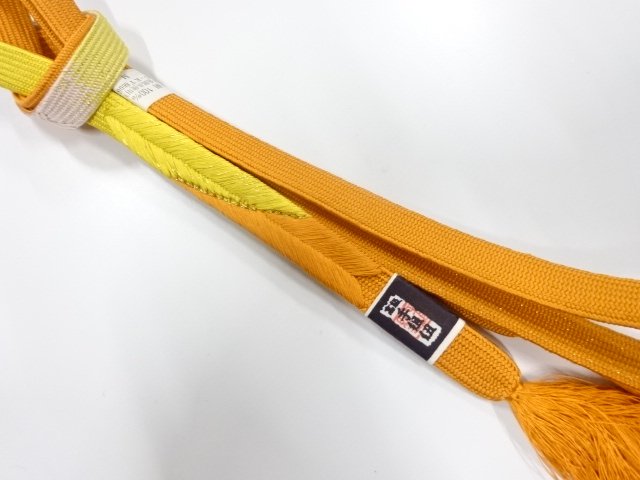 未使用品　正絹　手組帯締め