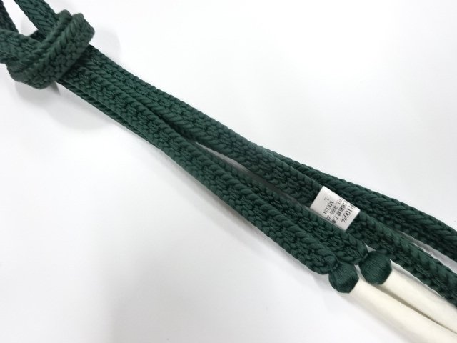 未使用品　正絹　手組帯締め