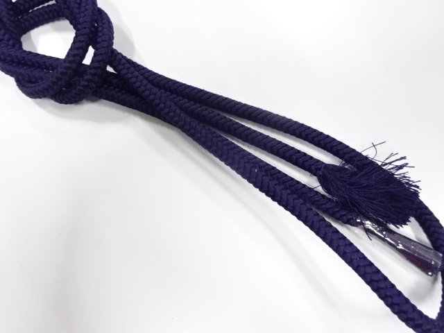 未使用品　正絹　手組帯締め