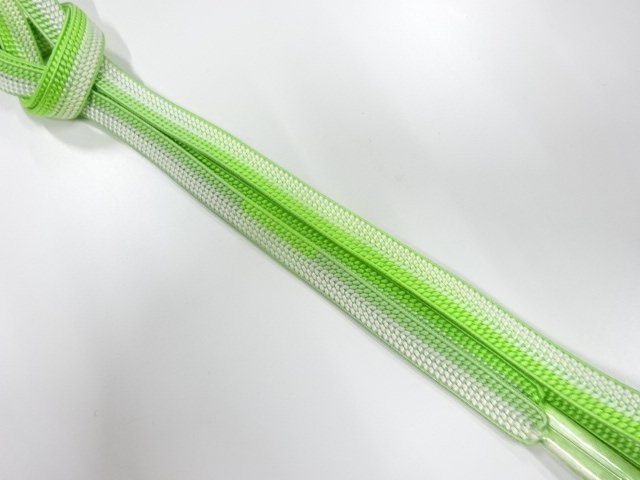 未使用品　正絹　手組帯締め