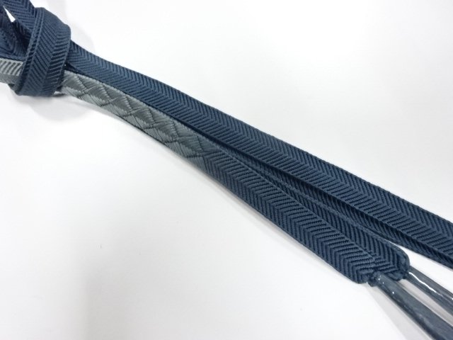 未使用品　正絹　手組帯締め
