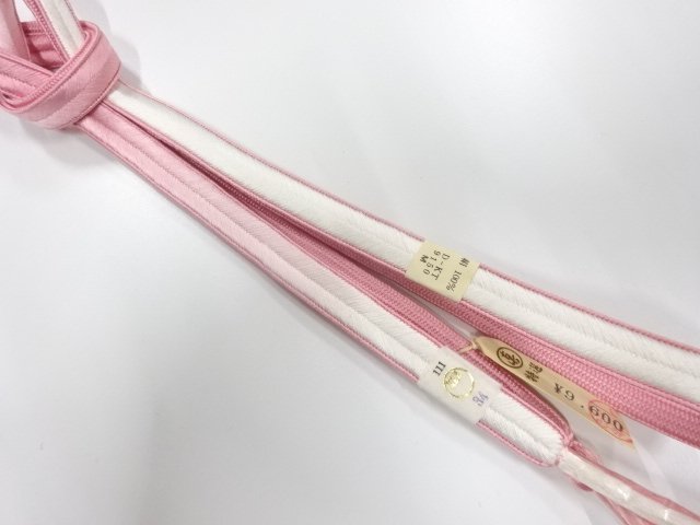 未使用品　正絹　手組帯締め