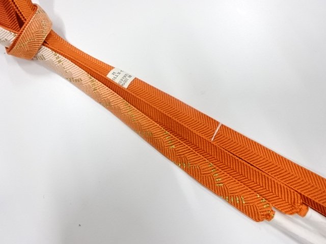 未使用品　正絹　手組帯締め