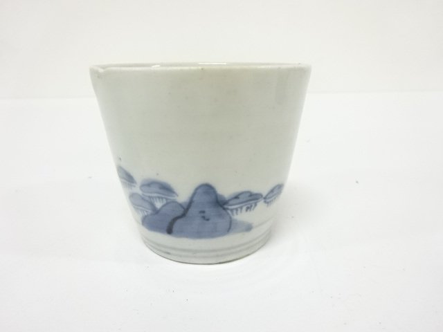 古伊万里　染付　蕎麦猪口
