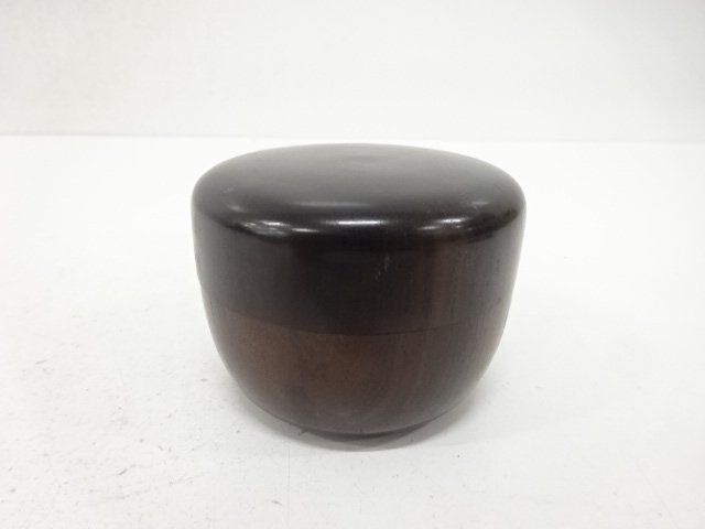 JAPANESE COLLECTIBLE / WOODEN FLAT JUJUBE (WITH PLAIN BOX)