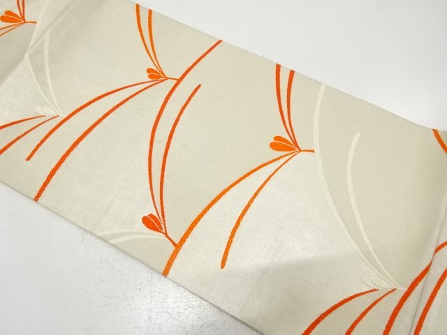 アンティーク　若松模様織り出し袋帯（材料）