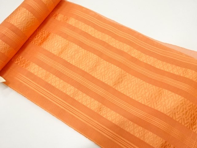 JAPANESE KIMONO / ANTIQUE KIMONO FOR SUMMER HAKATA NAGOYA OBI JI BOLT