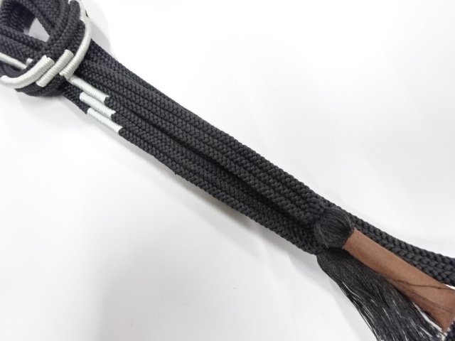 未使用品　正絹　手組帯締め