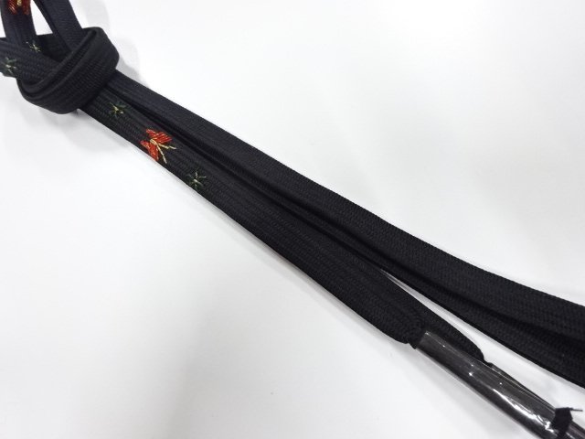 未使用品　正絹　手組帯締め