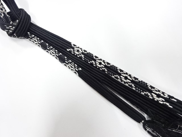 未使用品　正絹　手組帯締め