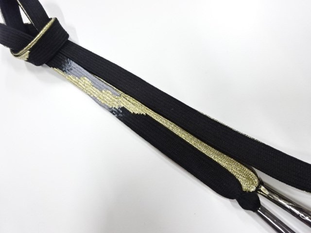 未使用品　正絹　手組帯締め
