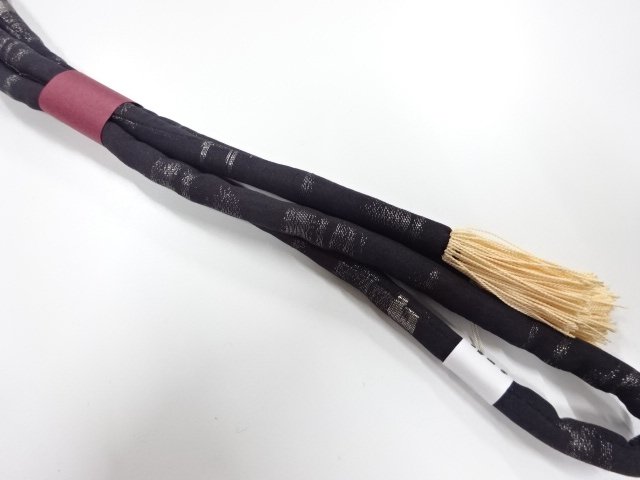 未使用品　正絹　撚り房　丸くげ