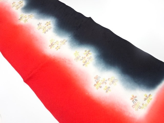 未使用品　正絹　帯揚げ