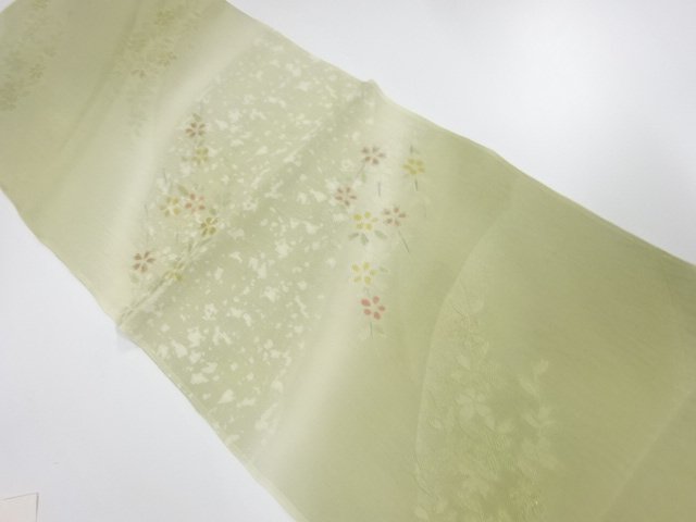 未使用品　正絹　帯揚げ