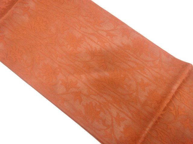 JAPANESE KIMONO / KIMONO FOR SUMMER: STRIPED / A FLORAL ARABESQUE PATT