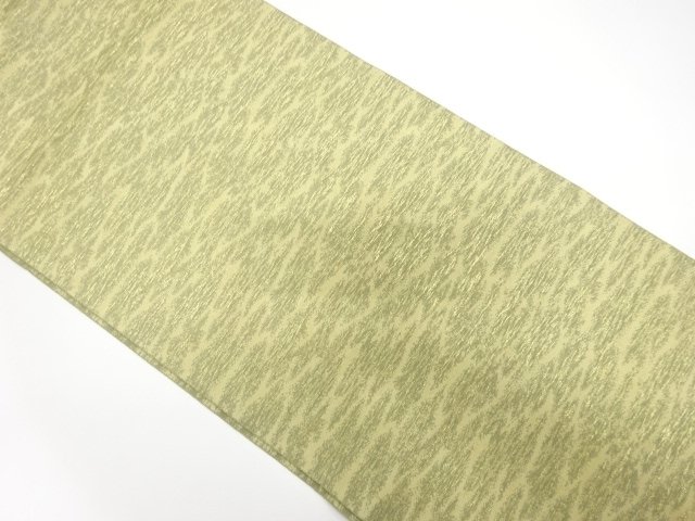 JAPANESEKIMONO / ANTIQUE CHIKUZEN HAKATA KASUMI PATTERN WOVEN NAGOYA O
