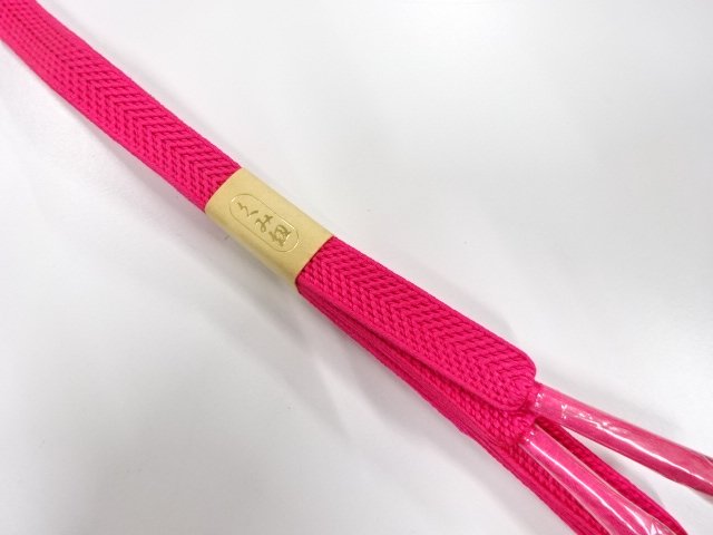 JAPANESE KIMONO / UNUSED HAND-TIED OBIJIME