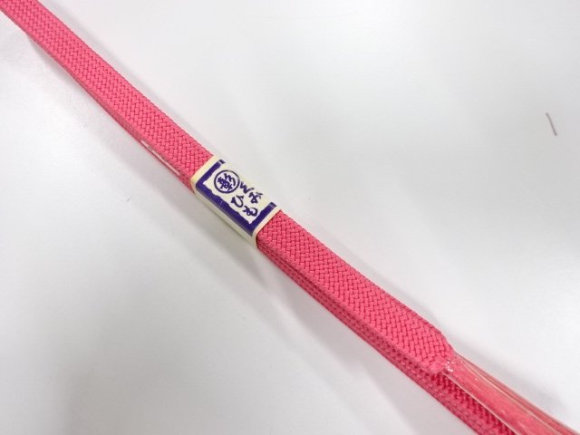 JAPANESE KIMONO / UNUSED HAND-TIED OBIJIME