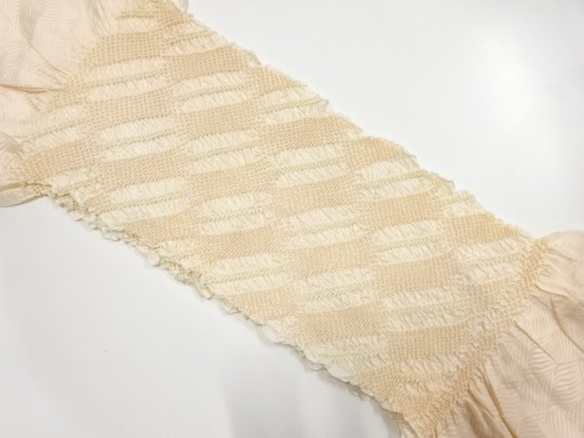 正絹　絞り　帯揚げ