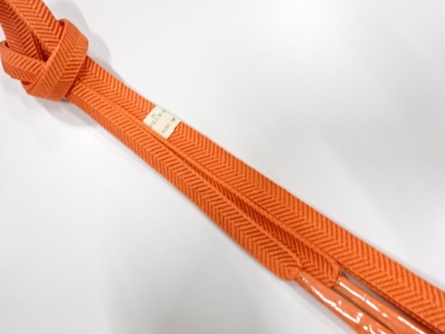 JAPANESE KIMONO / UNUSED HAND-TIED OBIJIME