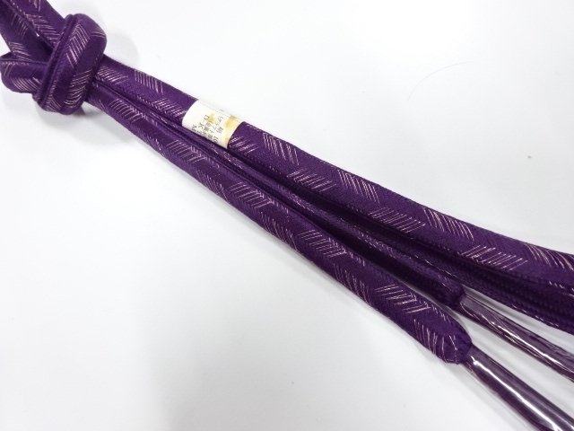 未使用品　正絹　手組帯締め