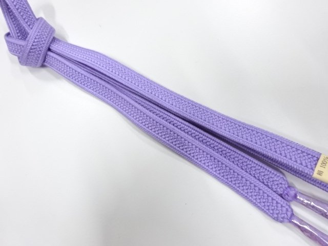 未使用品　正絹　手組帯締め