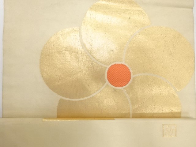 JAPANESE KIMONO / ANTIQUE MASUYA TAKAO / EXQUISITE TWISTED PLUM PATTER