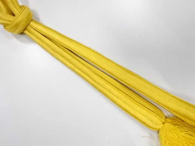JAPANESE KIMONO / HAND-TIED OBIJIME