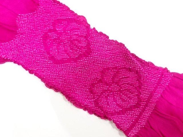 JAPANESE KIMONO / SHIBORI OBIAGE