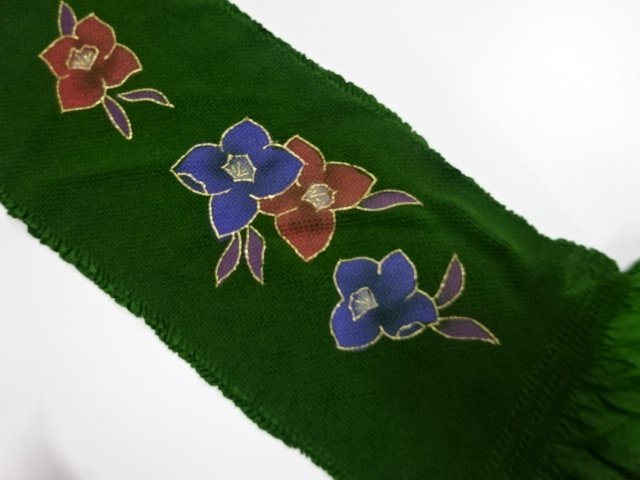 正絹　振袖用　絞り帯揚げ