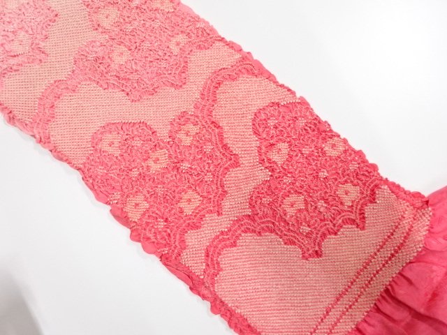 JAPANESE KIMONO / OBIAGE FOR FURISODE / SHIBORI