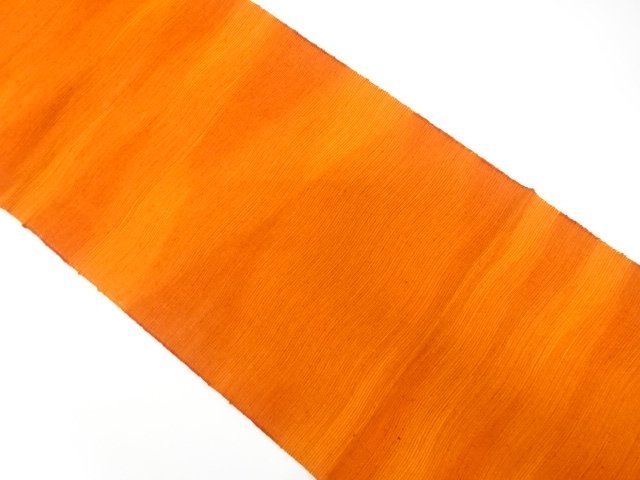 JAPANESE NAGOYA OBI / HIGE TSUMUGI / WOVEN WAVY STRIPE