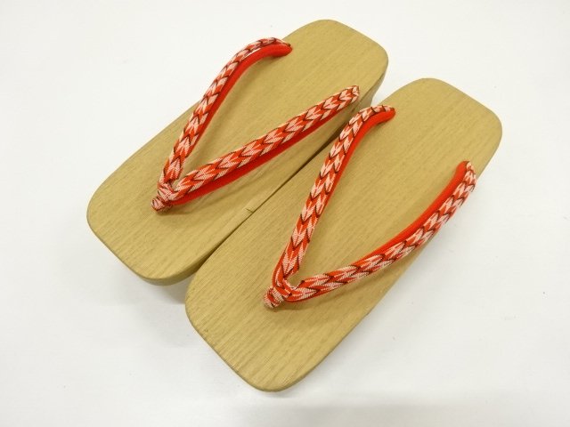 未使用品　桐下駄(23センチ)