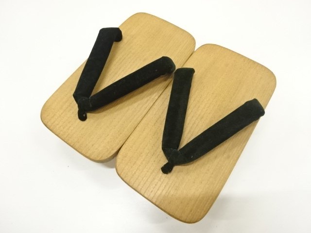 未使用品　男物桐下駄(23センチ)