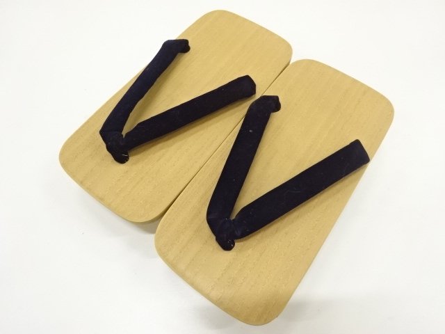 未使用品　男物下駄(25センチ)