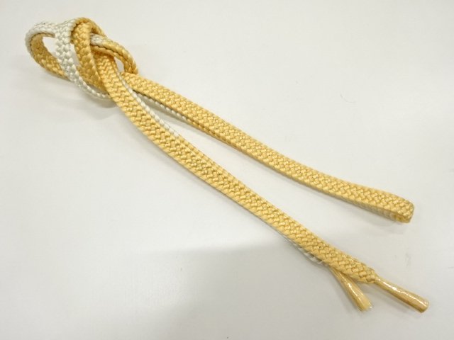 未使用品　正絹　手組帯締め