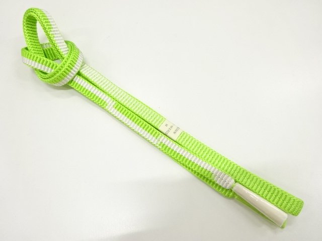 未使用品　正絹　手組帯締め