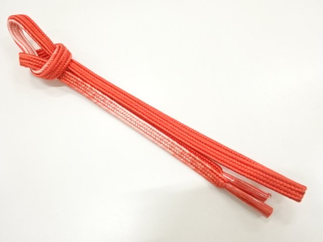 未使用品　正絹　手組帯締め