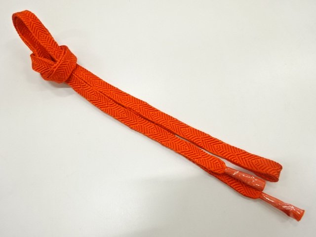 未使用品　正絹　手組帯締め