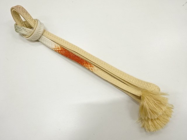 正絹　手組帯締め