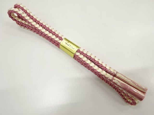 JAPANESE KIMONO / HANDTIED OBIJIME CORD