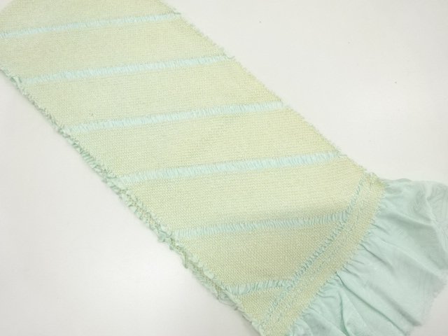 JAPANESE KIMONO / SHIBORI OBIAGE FOR FURISODE