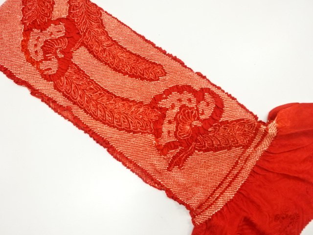 JAPANESE KIMONO / OBIAGE FOR FURISODE / SHIBORI / SILK