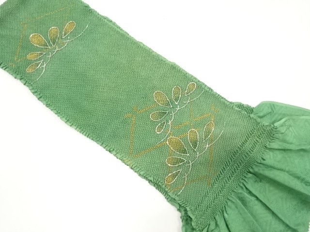JAPANESE KIMONO / OBIAGE FOR FURISODE / SHIBORI / SILK